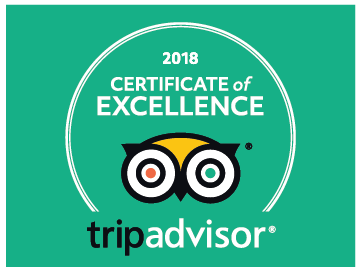 Trip Advisor Certificate of Excellence